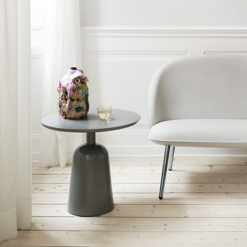 Turn Table Wood Grey