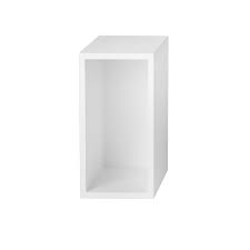 stacked  white small with backboard