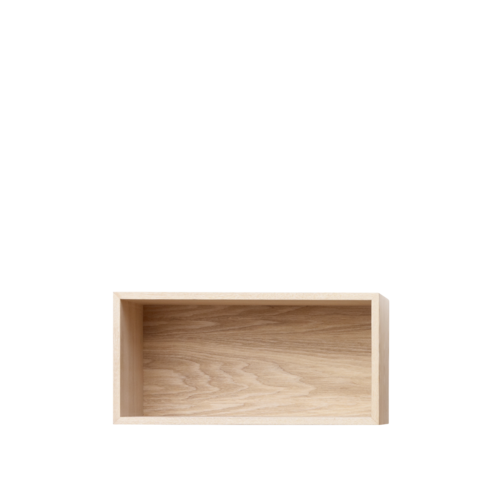 Stacked large oak with back board