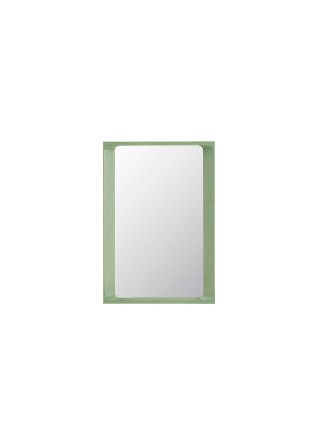 Arced Small Mirror