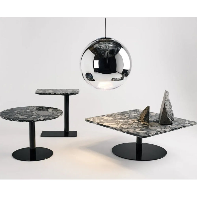 Flash Rectangular pebble table